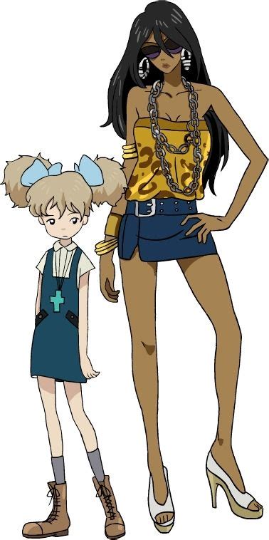 Michiko And Hatchin 1 Michiko And Hatchin Black Anime Characters