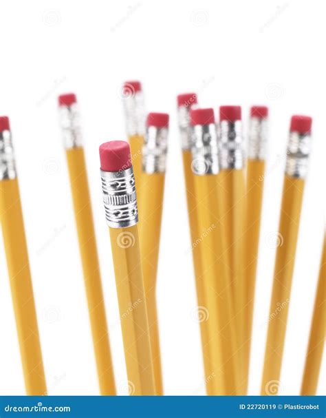 Pencils Stock Image Image Of Education Background White 22720119