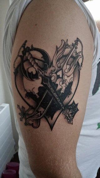 Other My Kingdom Hearts Tattoo Kingdomhearts Kingdom Hearts Tattoo