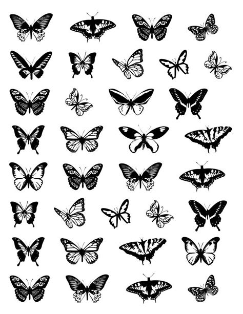34 Butterfly Temporary Tattoos Flash Tattoo Stickers Party Favors