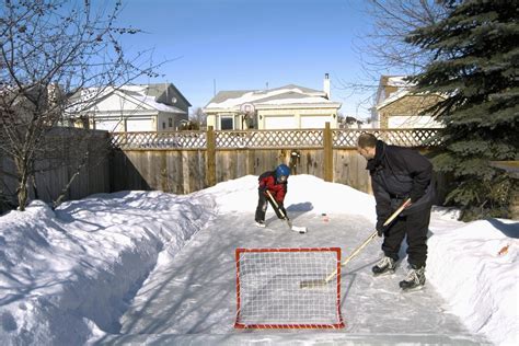 How To Build And Maintain A Backyard Ice Skating Rink