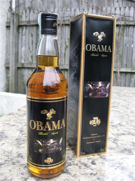 Policies, plans, responsible for the promotion of corporate social responsibility and the environment. Urban Infidel: Political Alcohol: The Obama Thai Whiskey ...