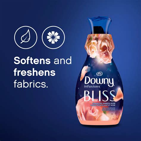 Downy Infusions Bliss Liquid Fabric Conditioner 120 Loads Amber