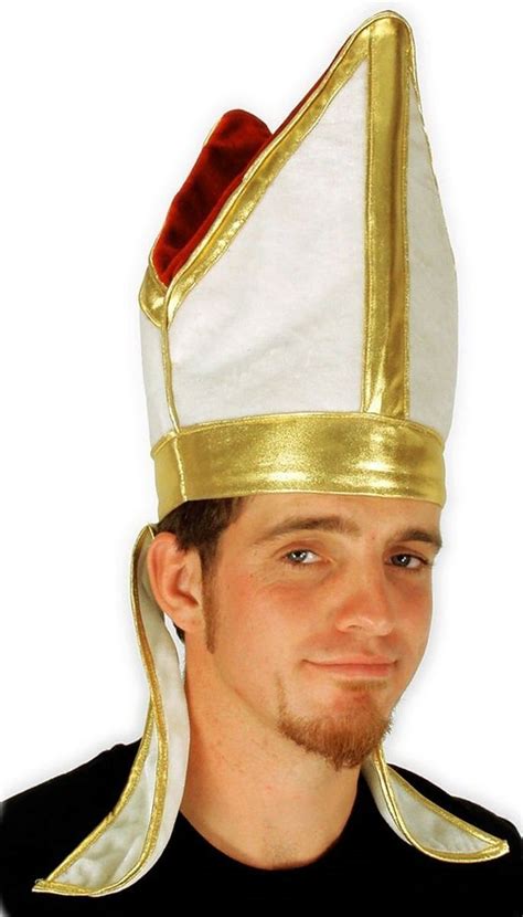 Holy Catholic Pope Bishop Clergy Priest Deluxe Velvet Costume Accessory