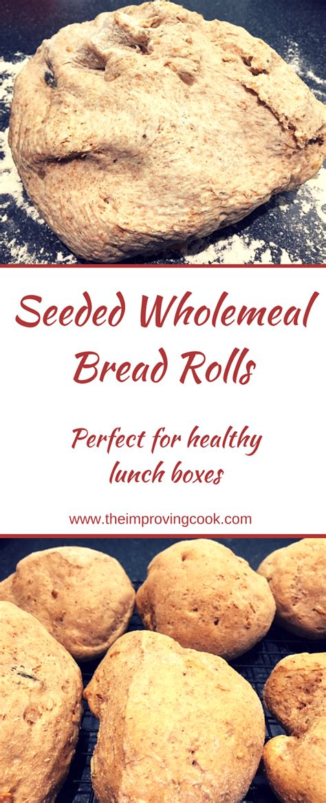 Seeded Wholemeal Bread Rolls