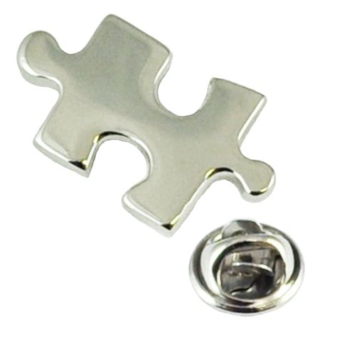 Jigsaw Puzzle Lapel Pin Badge From Ties Planet Uk