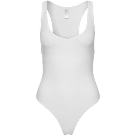American Apparel Body 37 Liked On Polyvore Featuring Tops One Piece Bodysuits Underwear