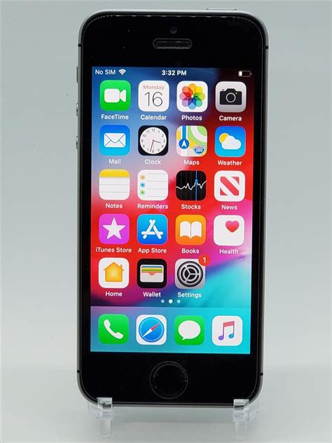 Apple Iphone Se 1st Gen 2016 Verizon Grey 16gb A1662 Ltnl68249