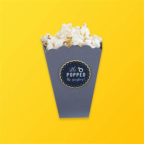 Custom Luxury Popcorn Boxes Silver Edge Packaging
