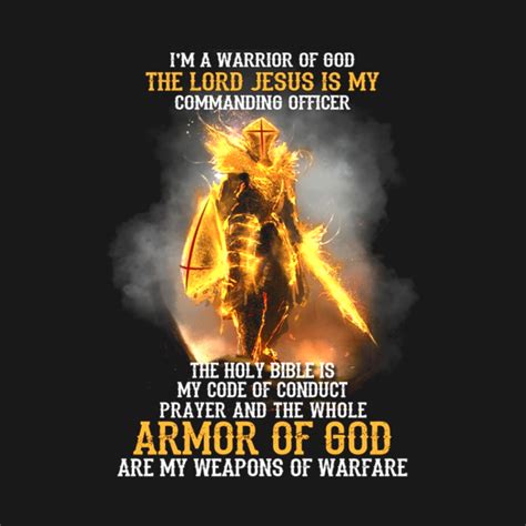 Im A Warrior Of God The Lord Jesus Love Jesus T Shirt