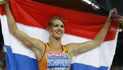 dutch sprinter dafne schippers wins second gold with year`s best time