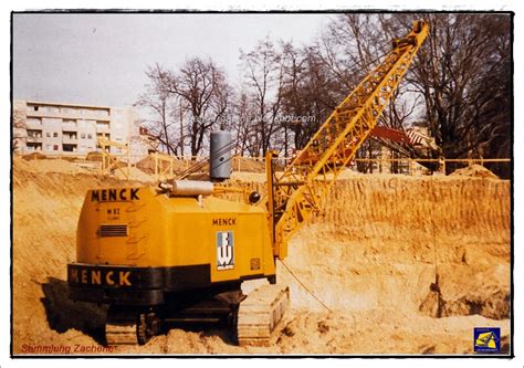 Bagger Galerie Construction Machines Menck M92 Lc Seilbagger
