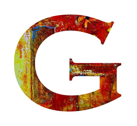 Alphabet Letter G Painting By Patricia Awapara Pixels
