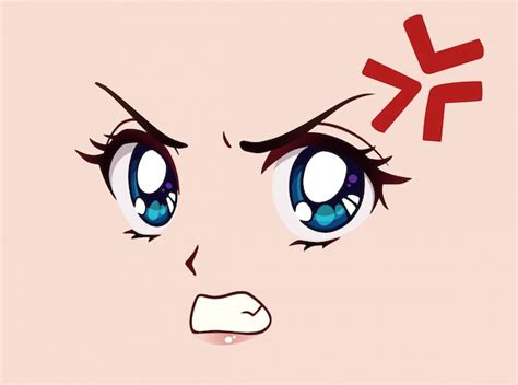 Anime Angry Faces Anime Angry Face Blank Template Qua Vrogue Co