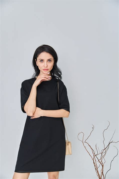 Трикотажное платье футболка купить в интернет магазине Marimar