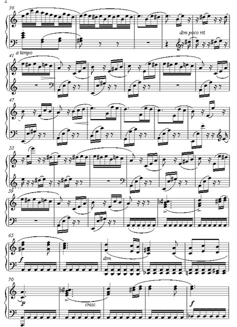Beethoven Fur Elise Original Sheet Music For Piano Piano Sheet