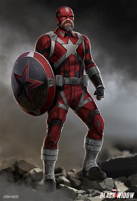 Black Widow Red Guardian Josh Nizzi Marvel Concept Art Marvel