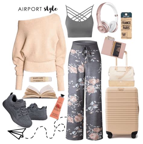 Airport Style Outfit Shoplook Fashion Outfits Outfits Airport Style