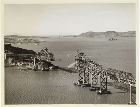 Rare Photos Showing The Bay Bridge Under Construction Up For Sale