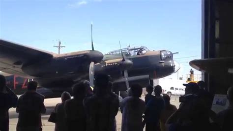 Ww2 Avro Lancaster Bomber Moving For The First Time In Over 40 Years