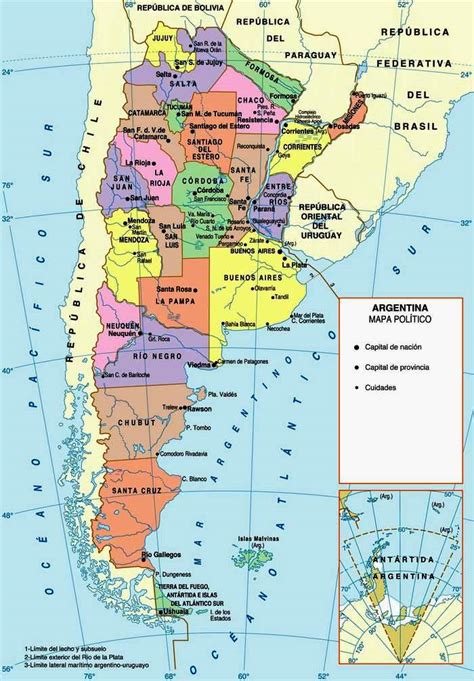Argentina Mapa Mundial