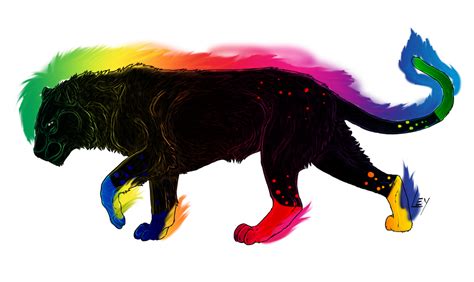 Rainbow Tiger Adoptable By Torchiclover20 On Deviantart