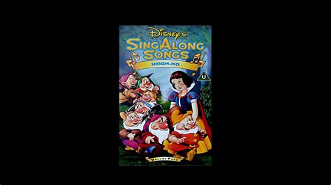 Disney Sing Along Songs Heigh Ho Vhs DeluxeOlfe
