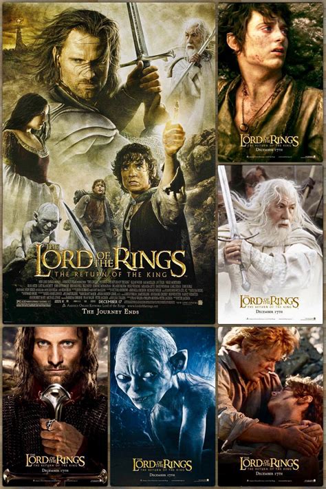 Lord Of The Rings Cast Return Of The King - The Lord Of The Rings The Return Of The King | Movie posters, Poster