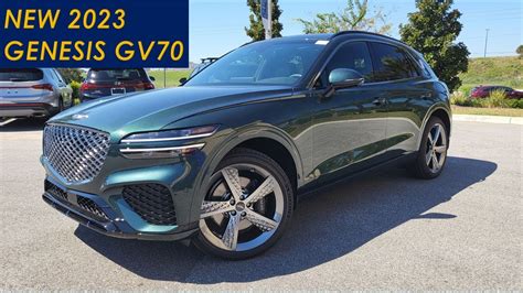 Check Out The New 2023 Genesis Gv70 25t Sport Prestige Edition