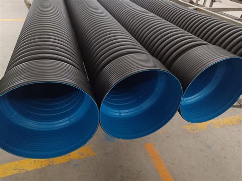 Sn8 Underground Pe Double Wall Corrugated Drainage Pipe Factory And