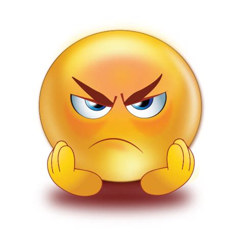 Angry Sad Eyebrows Emoji