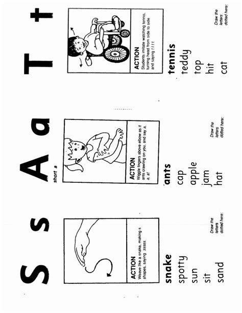 Jolly Phonics S Worksheet Jolly Phonics Worksheets For Kindergarten