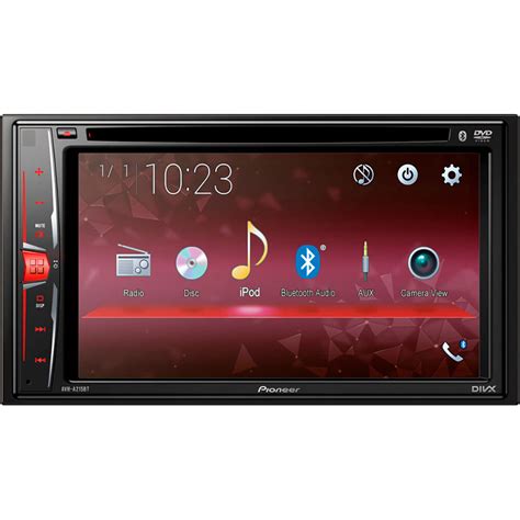 A double din head unit is a type of car stereo that, besides the regular stereo function, also serves other purposes, such as doubling as a navigator or displaying images from your car's rear backup camera. Pioneer AVH-A215BT Double DIN Head Unit | Supercheap Auto
