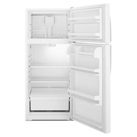 Amana A8txnwfxw 176 Cu Ft Top Freezer Refrigerator With Wire