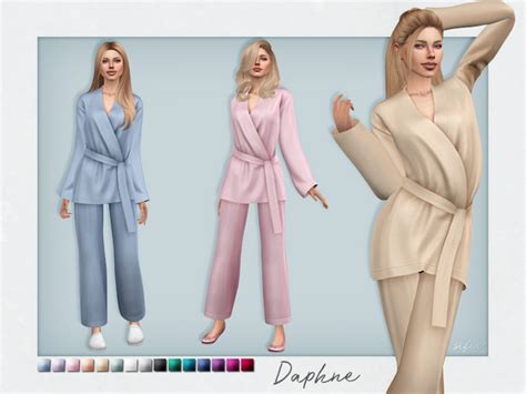 The Sims Resource Daphne Pyjamas