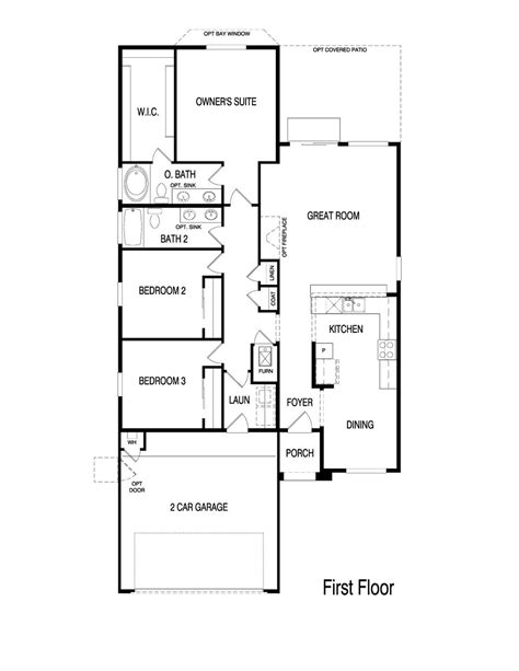 Home floor plans vary greatly depending on the type of home they outline. Pulte Homes Marble Floor Plan