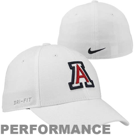 Nike Arizona Wildcats Swoosh Flex Performance Hat White University