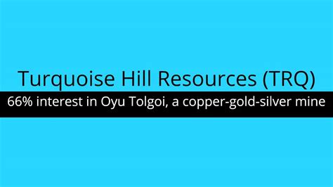 Turquoise Hill Resources Company Profile Trq Youtube
