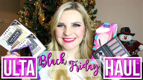 ulta black friday makeup haul and unboxing youtube