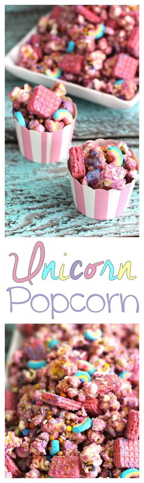 Unicorn Popcorn Recipe Sweet T Makes Three