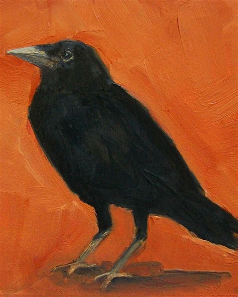Crow Painting Painting And Drawing Crows Drawing Crow Art Bird Art