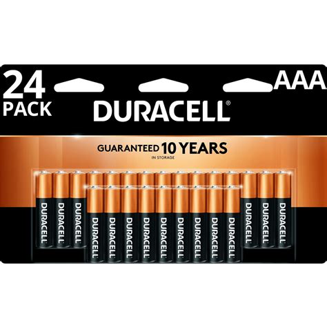 Duracell Coppertop Aaa Battery Long Lasting Triple A Batteries 24