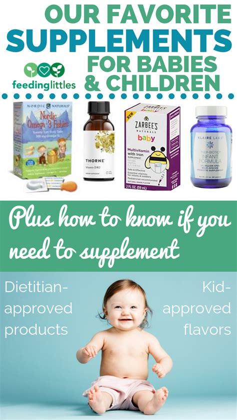 Our Favorite Supplements For Babies And Children Feeding Littles