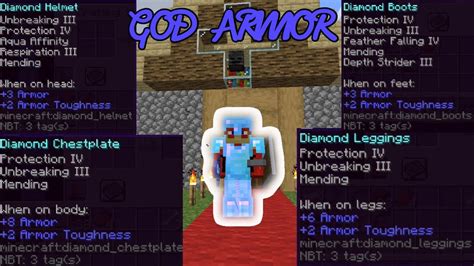 Getting God Armor In Minecraft Youtube