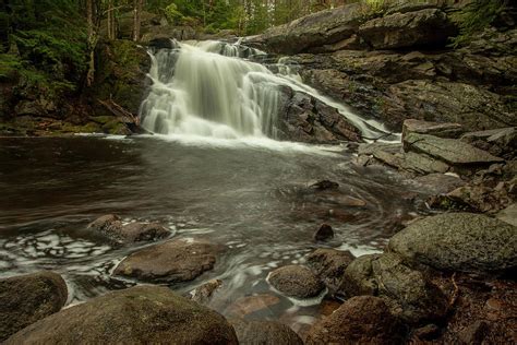 Purgatory Falls Lower Falls New Hampshire Photograph by Rick Mueller