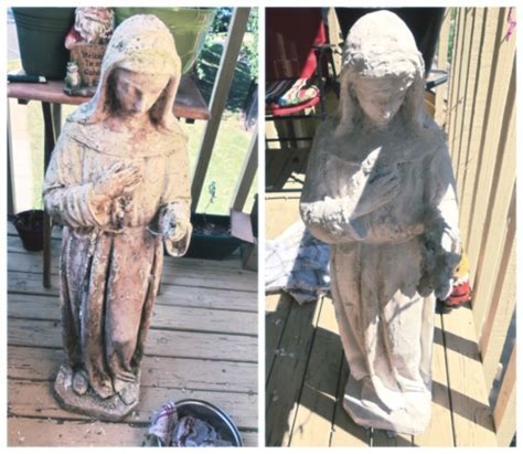 How To Restore Old Broken Plaster Or Cement Statues Feltmagnet