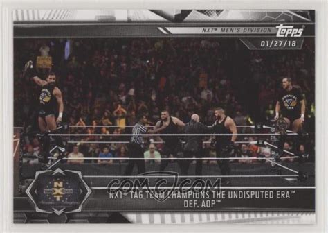 2019 Topps Wwe Nxt Base 2 Nxt Tag Team Champions The Undisputed