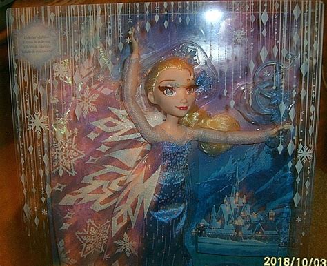 Disney Frozen Winter Dreams Elsa Collectors Edition Doll 2016 Hasbro Trus Ebay