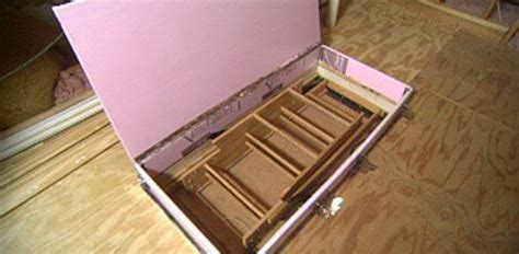 Diy Insulating Foam Box For Attic Staircase Attic Doors Garage Attic
