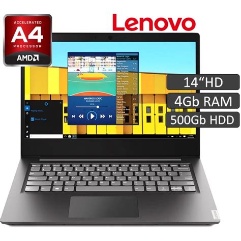 Laptop Lenovo Ideapad S145 Amd A4 9125 Memoria 4gb Ram Di Knasta Perú